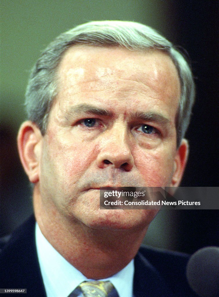 McFarlane Testifies Before Iran-Contra Committee