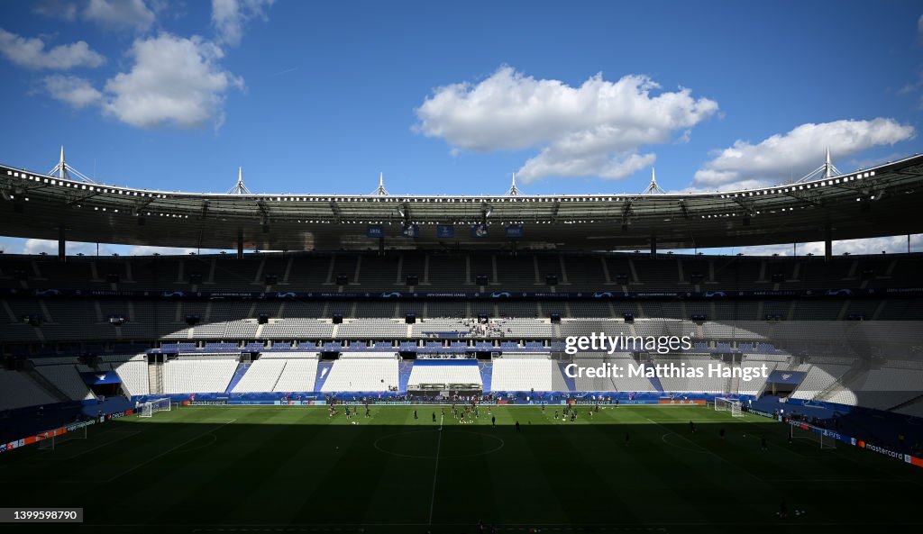 Liverpool FC Training Session And Press Conference - UEFA Champions League Final 2021/22