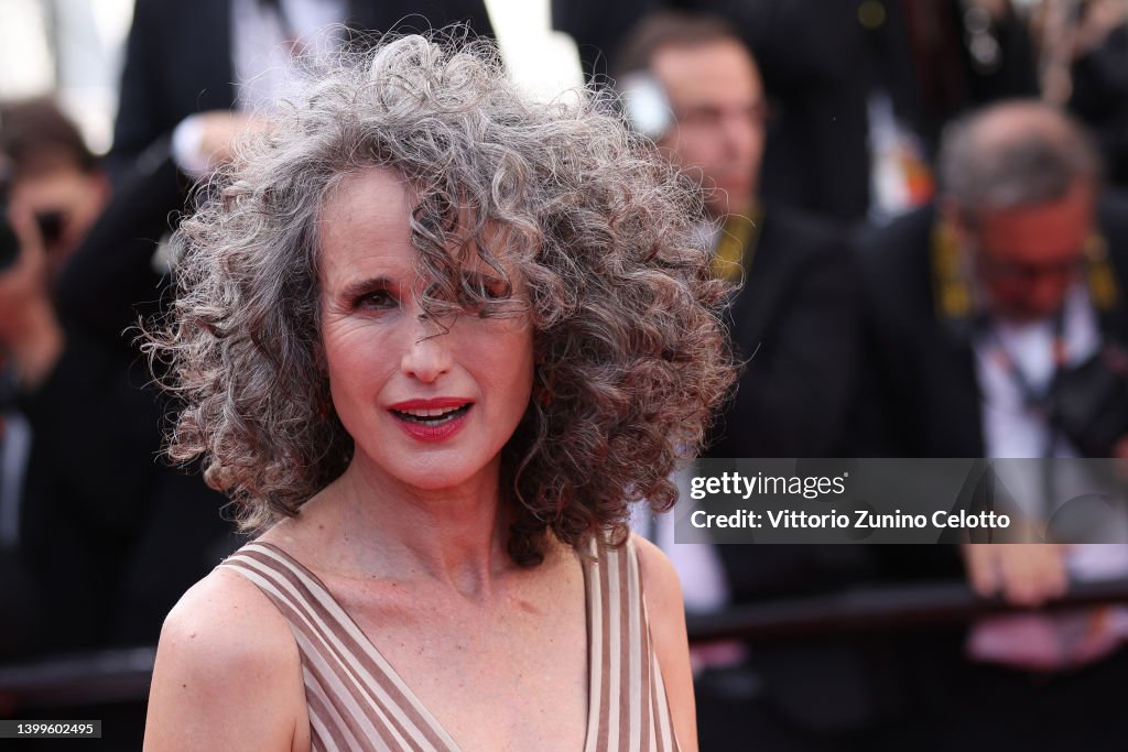 Andie MacDowell attends the screening of "Mother And Son " during the