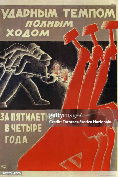 Agitprop Examples Agitprop Poster Photos and Premium High Res Pictures - Getty Images