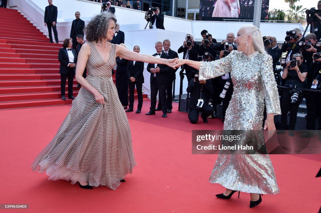 "Mother And Son (Un Petit Frere)" Red Carpet - The 75th Annual Cannes Film Festival