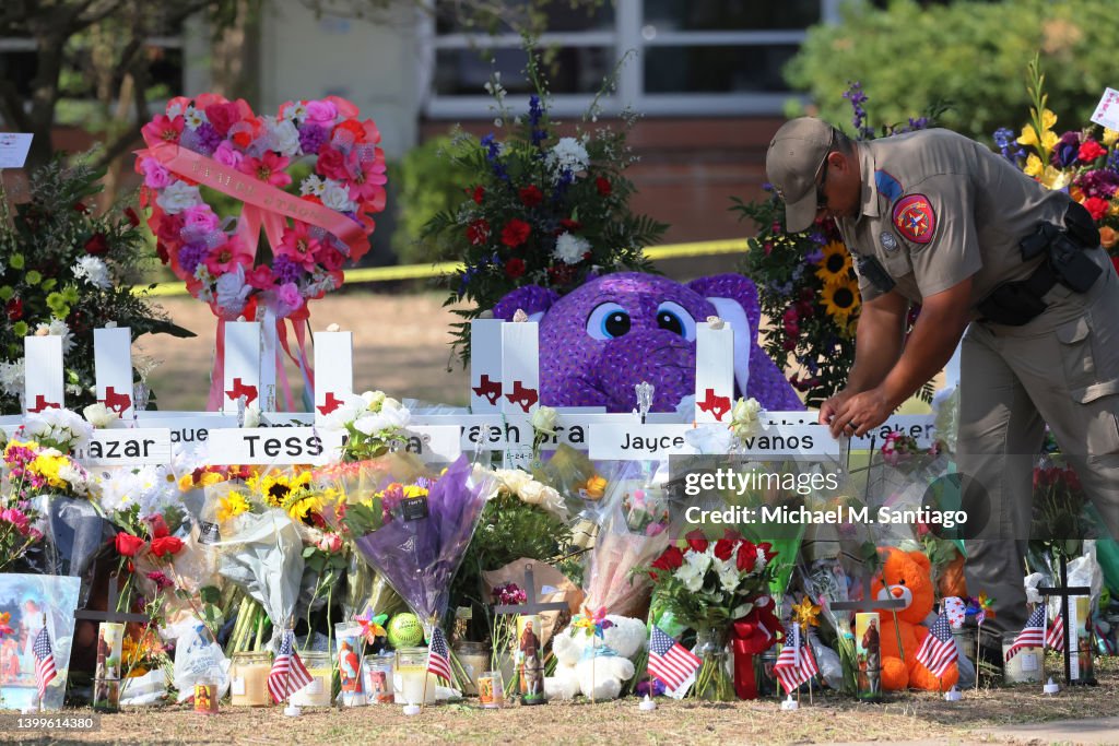Mass Shooting At Elementary School In Uvalde, Texas Leaves At Least 21 Dead