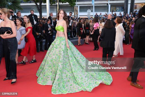 Coco Konig attends the screening of "Mascarade" during the 75th annual Cannes film festival at Palais des Festivals on May 27, 2022 in Cannes, France.