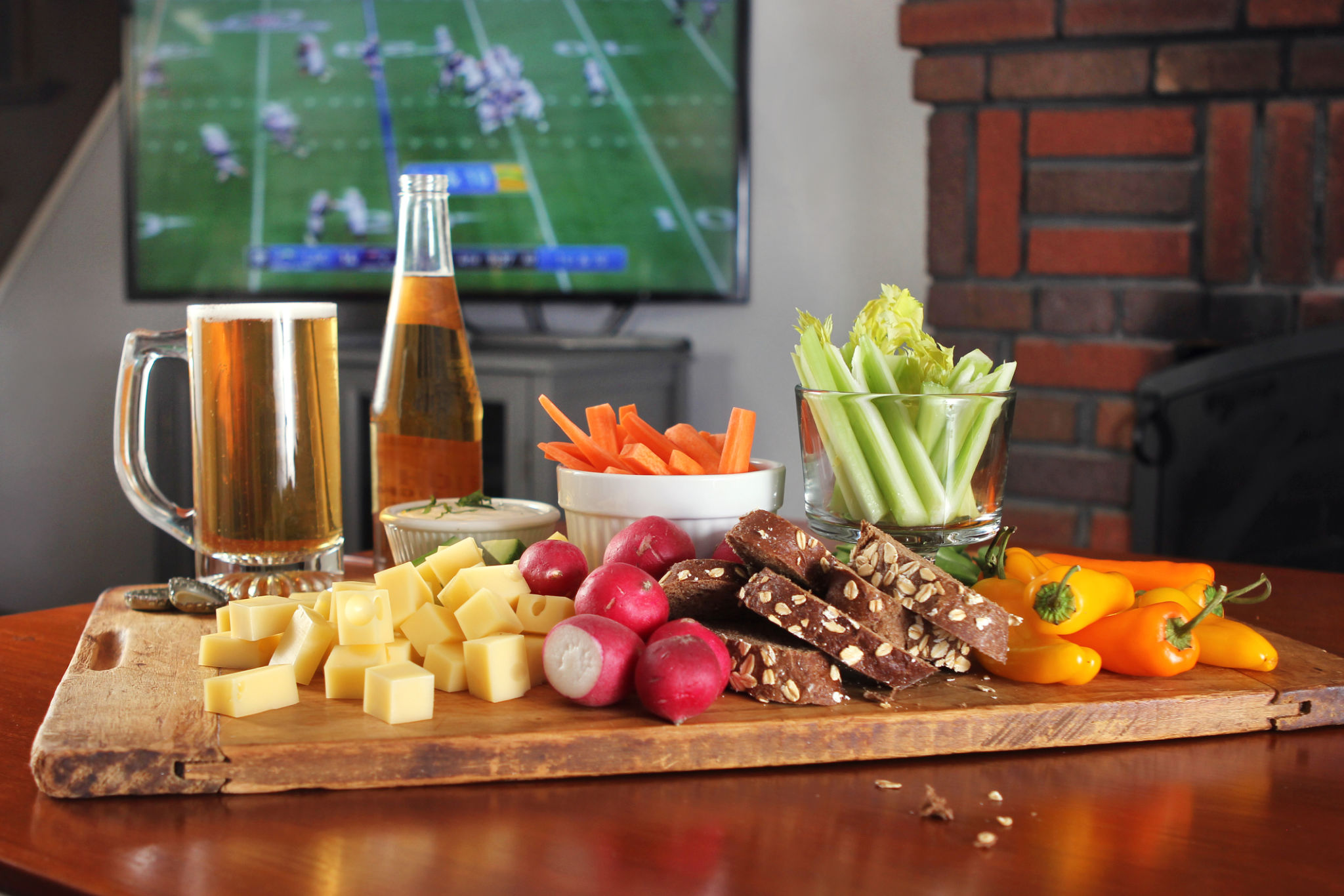 super bowl party decor