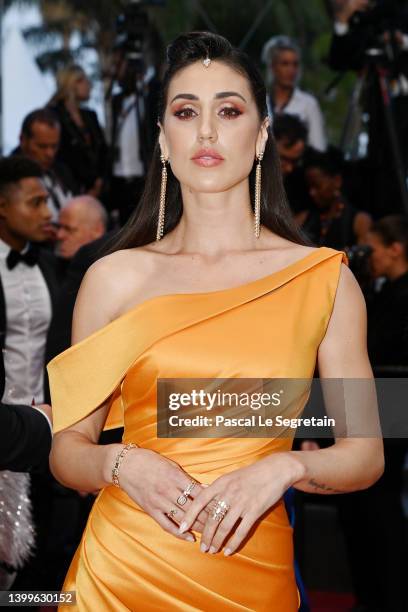 Cecilia Rodriguez attends the screening of "Mascarade" during the 75th annual Cannes film festival at Palais des Festivals on May 27, 2022 in Cannes,...