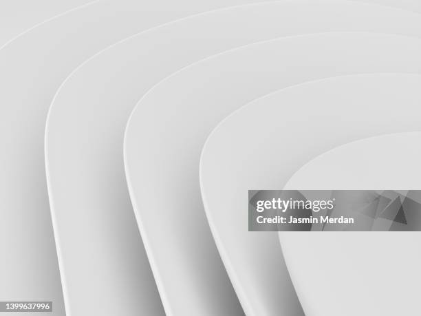 white abstract background - architecture curve stock pictures, royalty-free photos & images