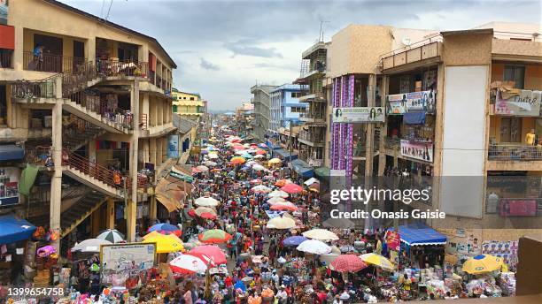 makola market - ghana africa - fotografias e filmes do acervo