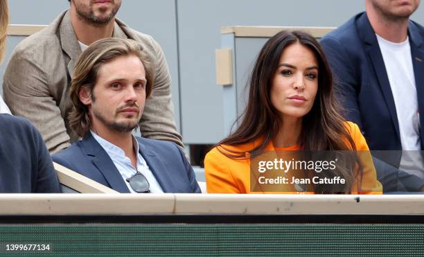 Jade Foret aka Jade Lagardere attends day 6 of the French Open 2022, Roland-Garros 2022, second Grand Slam tennis tournament of the season at Stade...