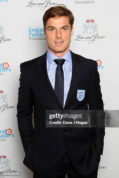 Scott Parker attends The England Footballers Foundation Lions and Roses Charity Dinner 2012 in aid of Help For Heroes and Cancer Research UK at The...