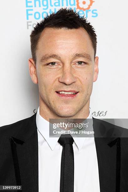 John Terry attends The England Footballers Foundation Lions and Roses Charity Dinner 2012 in aid of Help For Heroes and Cancer Research UK at The...