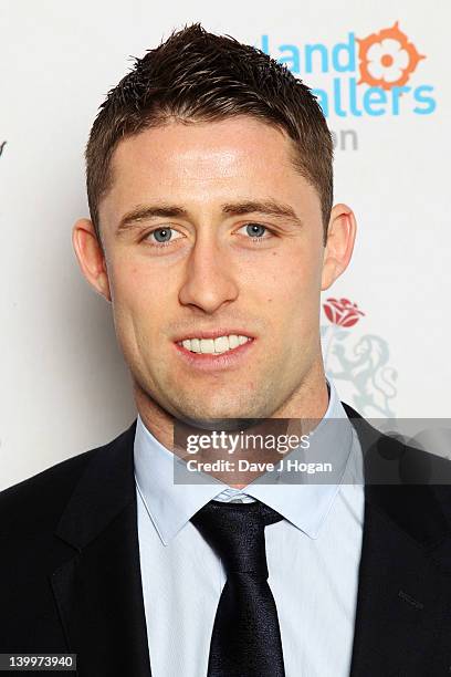 Gary Cahill attends The England Footballers Foundation Lions and Roses Charity Dinner 2012 in aid of Help For Heroes and Cancer Research UK at The...