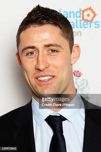 Gary Cahill attends The England Footballers Foundation Lions and Roses Charity Dinner 2012 in aid of Help For Heroes and Cancer Research UK at The...
