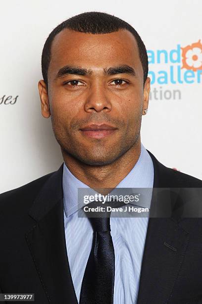 Ashley Cole attends The England Footballers Foundation Lions and Roses Charity Dinner 2012 in aid of Help For Heroes and Cancer Research UK at The...