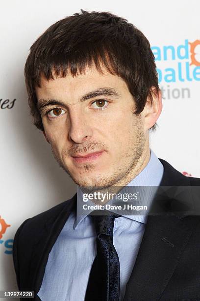 Leighton Baines attends The England Footballers Foundation Lions and Roses Charity Dinner 2012 in aid of Help For Heroes and Cancer Research UK at...