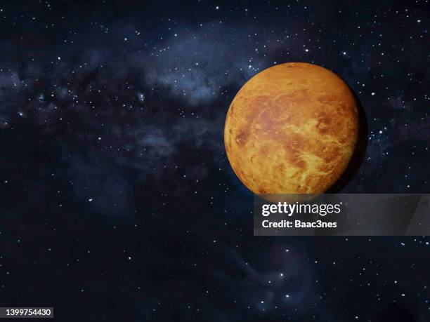 planet venus - surface - computer generated image. - 金星 ストックフォトと画像