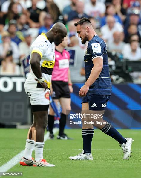 Ronan Kelly Rugby Ronan Kelleher of Leinster Rugby leaves the field with an injury ...