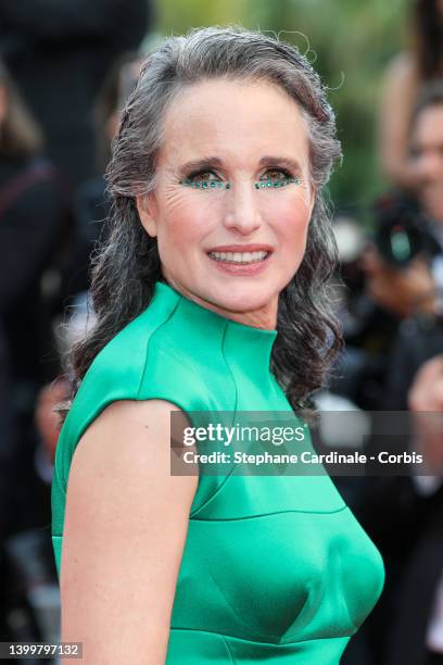 Cannes Film Festival Andie Macdowell Portraits Photos and Premium High