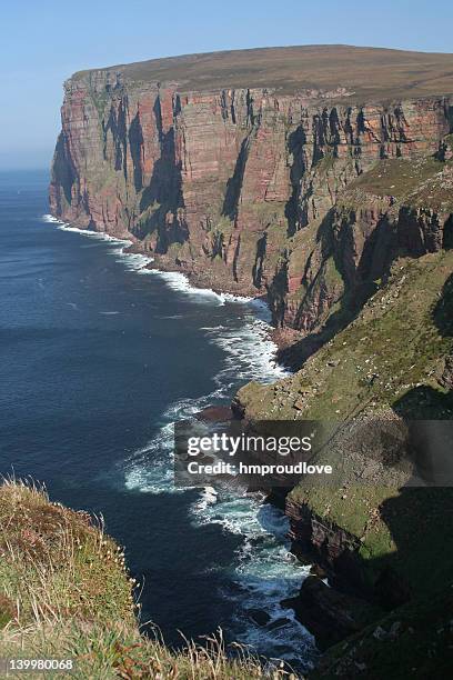 hoy cliffs - inlet stock pictures, royalty-free photos & images