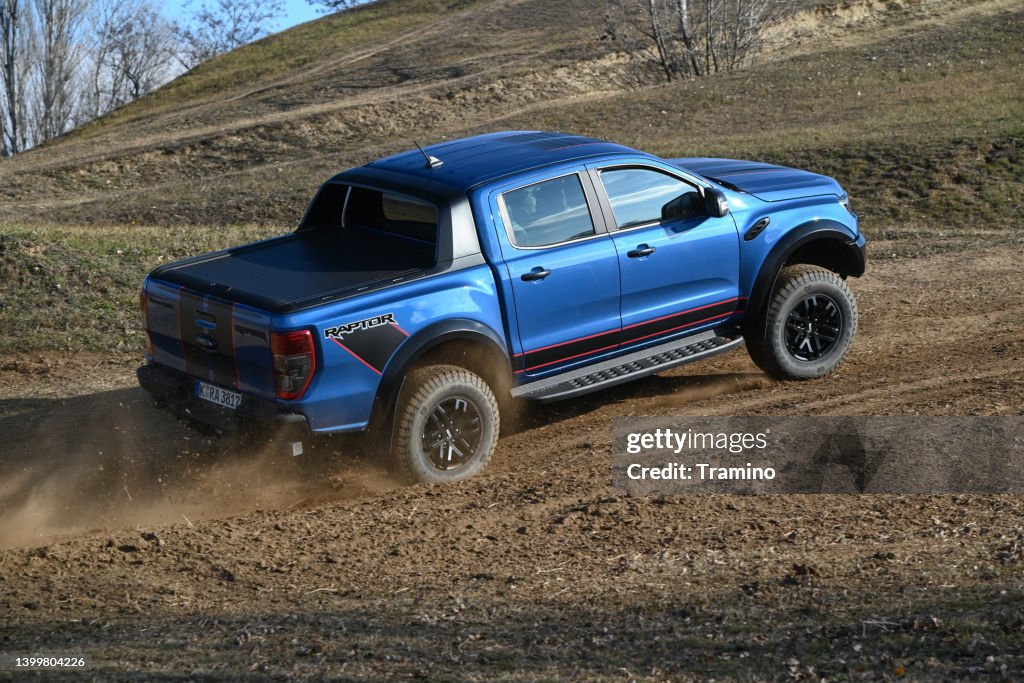 Ranger Raptor In Reverse Ford Ranger Raptor In Motion High-Res Stock Photo - Getty Images
