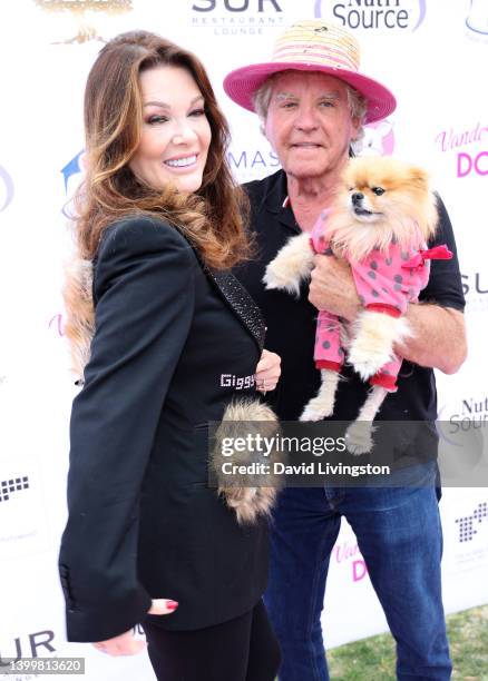 Lisa Vanderpump and Ken Todd attend the Vanderpump Dog Foundation's 6th Annual World Dog Day event at West Hollywood Park on May 28, 2022 in West...