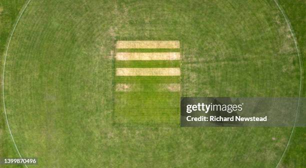 cricket field - cricket game fun stock-fotos und bilder