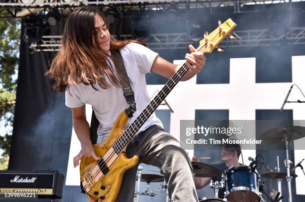 Tye Trujillo of Ottto performs during the 2022 BottleRock Napa Valley at Napa Valley Expo on May 28, 2022 in Napa, California.