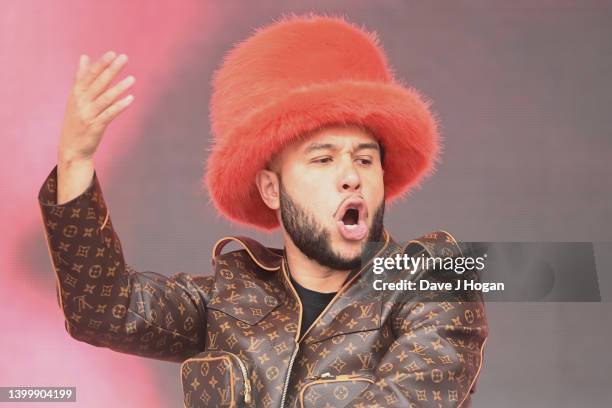 Jax Jones performs on stage during Radio 1's Big Weekend 2022 at War Memorial Park on May 29, 2022 in Coventry, England.