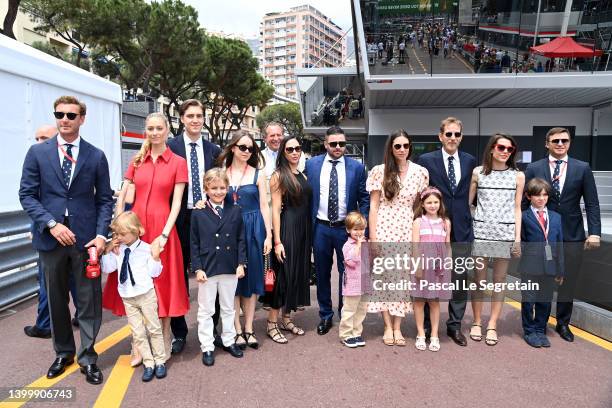 Pierre Casiraghi, Francesco Casiraghi, Beatrice Borromeo, Ben-Sylvester Strautmann, Stephano Casiraghi, Alexandra de Hanovre ,Stephano Casiraghi,...