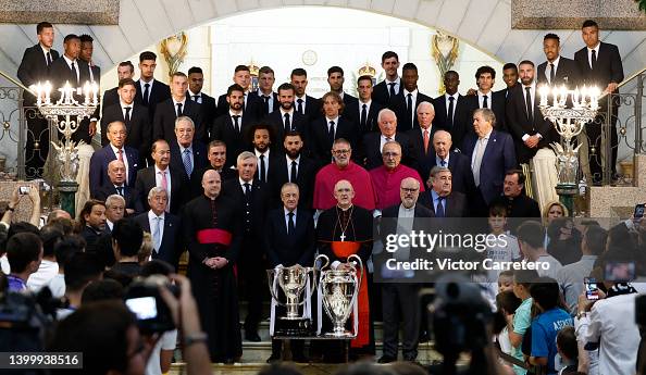 Real Madrid CF Celebrates Winning The UEFA Champions League Final 2021/22 Real Madrid CF Celebrates Winning The UEFA Champions League Final 2021/22