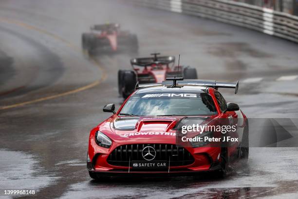 Safety Car during the F1 Grand Prix of Monaco at Circuit de Monaco on May 29, 2022 in Monte-Carlo, Monaco.