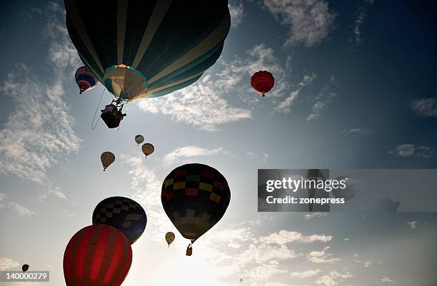 saga international balloon fiesta - saga prefecture stock pictures, royalty-free photos & images