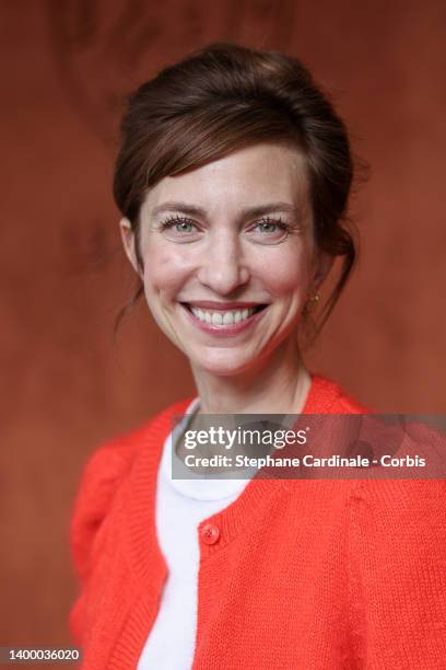 Emilie Caen attends the French Open 2022 at Roland Garros on May 29, 2022 in Paris, France.