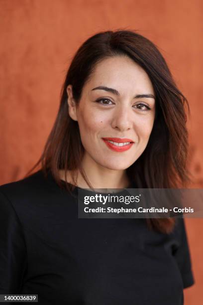 Sofia Essaidi attends the French Open 2022 at Roland Garros on May 29, 2022 in Paris, France.