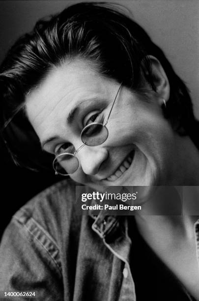 Portrait of Canadian singer and singer songwriter kd Lang, Amsterdam, Netherlands, 13th May 1993.