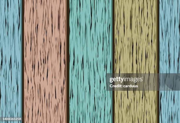 Flat Pattern Multiboard Vector Seamless Multicolored Wood Textured Boards Pattern High-Res Vector ...