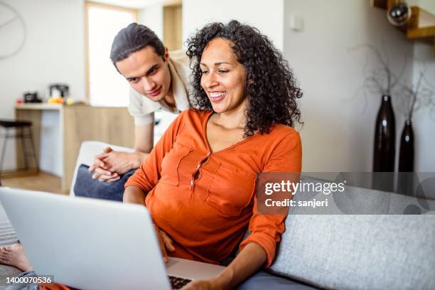 mother and son spending time together - mature woman and son imagens e fotografias de stock