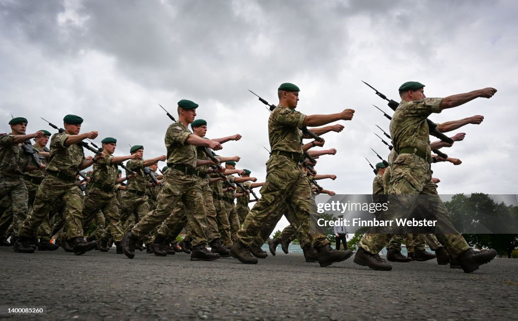 Platinum Jubilee Pageant Rehearsals At HMS Collingwood