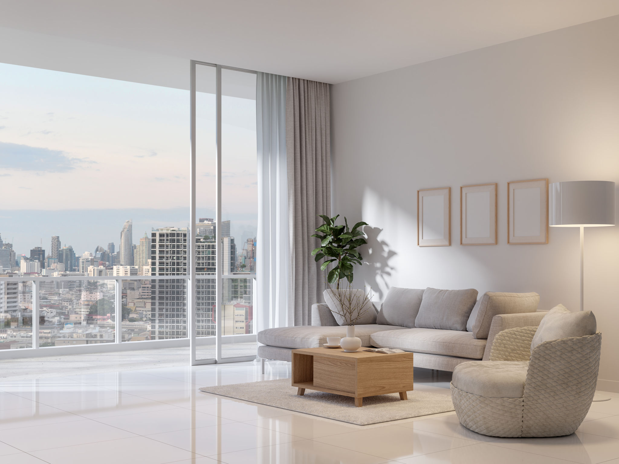 modern condo interior