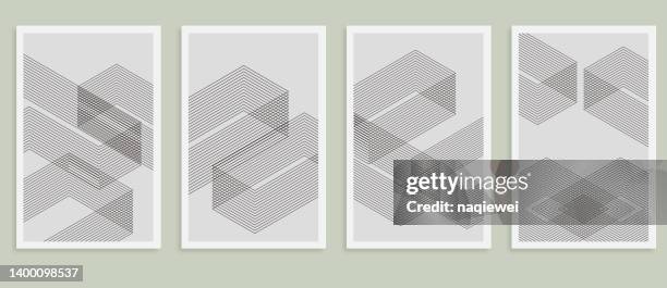 ベクターミニマリズムラインスタイル幾何学的グリッド構造パターン,デザイン要素,抽象背景 - straight点のイラスト素材／クリップアート素材／マンガ素材／アイコン素材