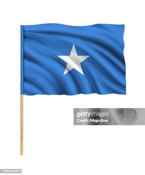 flag of somalia - somalia stock illustrations