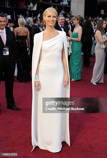 Actress Gwyneth Paltrow arrives at the 84th Annual Academy Awards held at the Hollywood & Highland Center on February 26, 2012 in Hollywood,...