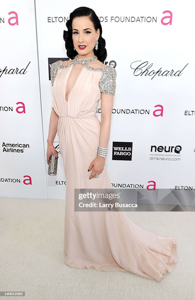 20th Annual Elton John AIDS Foundation Academy Awards Viewing Party - Red Carpet