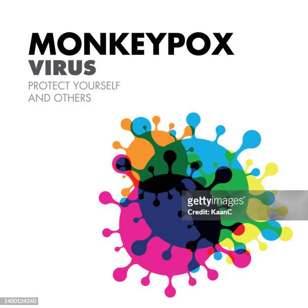illustrations, cliparts, dessins animés et icônes de illustration du stock de vecteur du virus de l’orthopoxvirose simienne. - virus pox