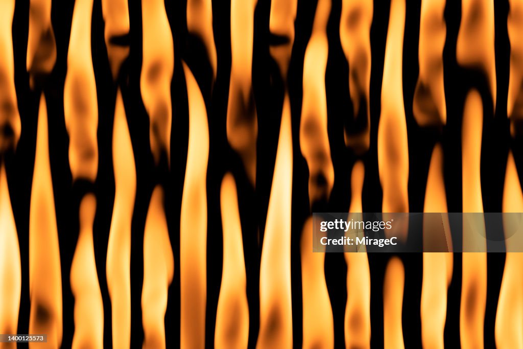 Fire Flames Full Frame Background