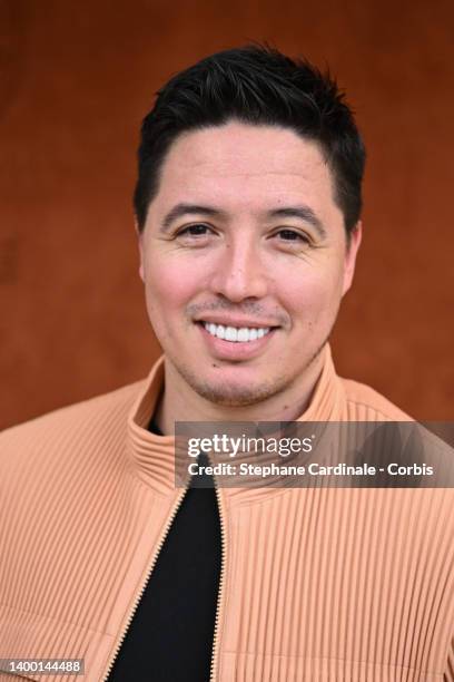 Samir Nasri attends the French Open 2022 at Roland Garros on May 30, 2022 in Paris, France.