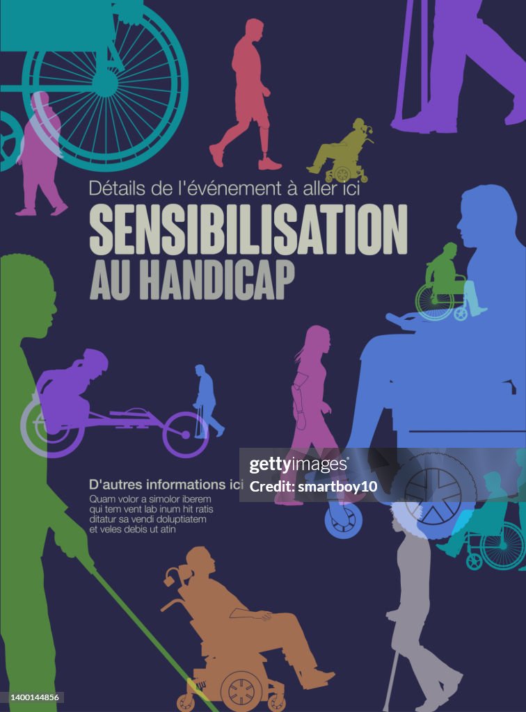 Modèle de sensibilisation au handicap (en Français)
