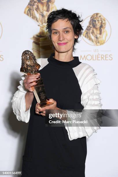 Clotilde Hesme attends the 33rd Molieres ceremony at Folies Bergeres on May 30, 2022 in Paris, France.