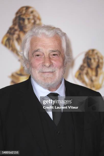 Jacques Weber attends the 33rd Molieres ceremony at Folies Bergeres on May 30, 2022 in Paris, France.