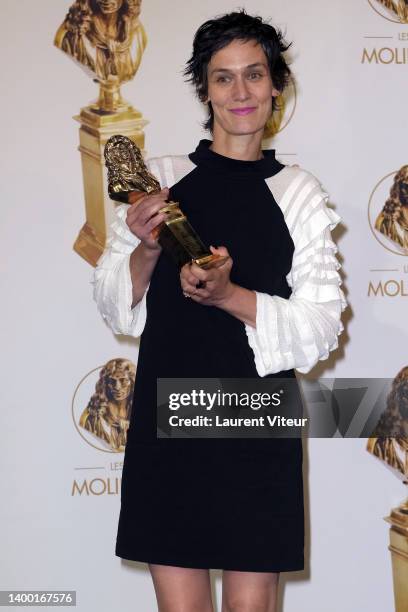 Clotilde Hesme attends the 33rd Molieres ceremony at Folies Bergeres on May 30, 2022 in Paris, France.