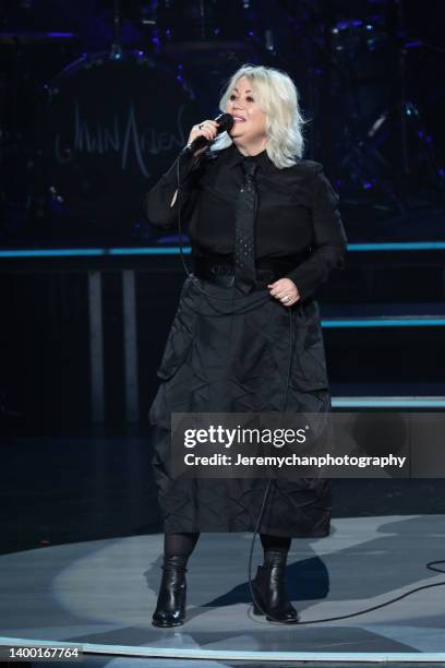 Jann Arden performs at FirstOntario Concert Hall on May 30, 2022 in Hamilton, Ontario.